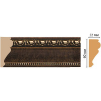 Молдинг Decomaster ДМ 60x22x2400 мм 161-56