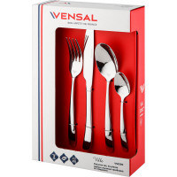 Набор столовых приборов VENSAL 24 предмета, нержавеющая сталь VS2300