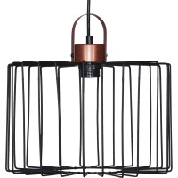 Подвесной светильник ЭЛЕТЕХ Манго 212 черн.муар медь НСБ 01-60-172 Е27 [ИМ] 1005405084