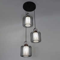 Подвесной светильник ЭЛЕТЕХ Манго 231 черн.муар медь (Плафон 9001) НСБ 01-3x60-167 Е27 [ИМ] 1005405089