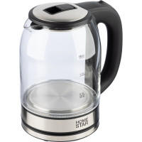 Чайник Homestar HS-1042 1.8 л стекло, пластик черный 105222