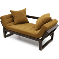 Кушетка Arsko Амбер венге/Ultra Mustard 80425907