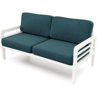 Диван Arsko Бергер Б белая эмаль/Atlanta Ocean 80543007