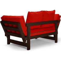 Кушетка Arsko Свен венге/Velvet Lux88 80425712