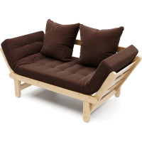 Кушетка Arsko Сламбер сосна/Atlanta Coffee 80543081