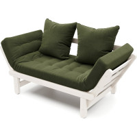 Кушетка Arsko Сламбер беленый дуб/Atlanta Grass 80543083