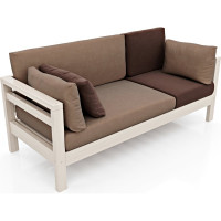 Диван Arsko Домино Б беленый дуб/Atlanta Nut/Atlanta Coffee 80542989