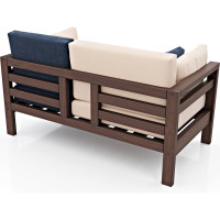 Диван Arsko Домино М орех Atlanta Ivory/Atlanta Denim 80542995