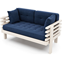 Диван Arsko Стоун-М беленый дуб/Ultra Midnight 80424101