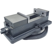 Станочные тиски TORNERI прецизионные поворотные L губок 100 мм, серия QM16100 Swivel 045757