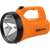 Светодиодный фонарь "прожектор 5" TDM 3Вт led+12 smd, бат. 3хАА SQ0350-0068