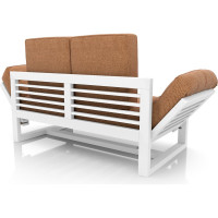 Кушетка Arsko Балтик белая эмаль/Kiton 10 80382236