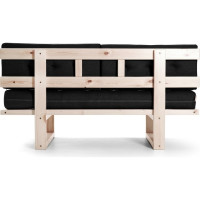 Кушетка Arsko Торн-М беленый дуб/Kiton 07 80382283