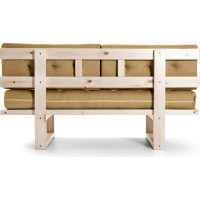 Кушетка Arsko Торн-М беленый дуб/Kiton 03 80382281