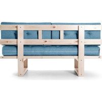 Кушетка Arsko Торн-М беленый дуб/Kiton 11 80382287