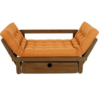 Кушетка Arsko Сламбер BOX орех/Kiton 09 80425832