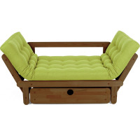 Кушетка Arsko Сламбер BOX орех/Kiton 08 80425831