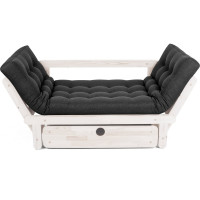 Кушетка Arsko Сламбер BOX беленый дуб/Kiton 07 80425840