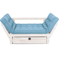 Кушетка Arsko Сламбер BOX беленый дуб/Kiton 11 80425844