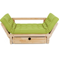 Кушетка Arsko Сламбер BOX сосна/Kiton 08 80425826