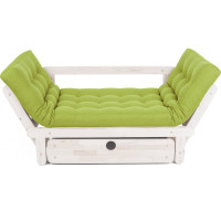 Кушетка Arsko Сламбер BOX беленый дуб/Kiton 08 80425841