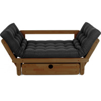 Кушетка Arsko Сламбер BOX орех/Kiton 07 80425830