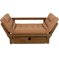 Кушетка Arsko Сламбер BOX орех/Kiton 10 80425833