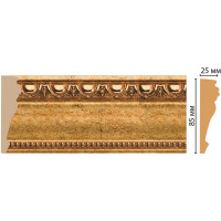 Молдинг Decomaster ДМ 85x25x2400 мм 152-58