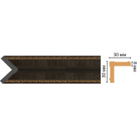 Угол Decomaster ДМ 30x30x2400 мм 116-1
