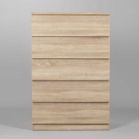 Комод Гуд ЛАКК МАЛЬТА 5 ящиков, 80x48x121 см, бежевый, дуб сонома 2.05.02.090.3