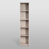 Стеллаж Гуд ЛАКК СИРИУС 5 полок, 39x34x190 см, бежевый, дуб сонома 2.02.07.150.3