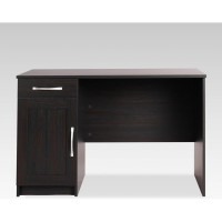Письменный стол Гуд ЛАКК КАСТОР однотумбовый, 115x65x75 см, черный, дуб венге 2.03.06.030.5