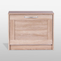 Тумба для обуви Гуд ЛАКК СИРИУС 60x25x48 см, бежевая, дуб сонома 2.02.10.420.3