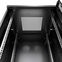 Телекоммуникационный напольный шкаф Cabeus 19" 42U цвет черный ND-05C-42U60/120-BK