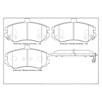 Колодки тормозные AV820 дисковые (противоскрипная пластина в комплекте) Avantech 120874