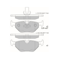 Колодки тормозные AV213 дисковые (противоскрипная пластина в комплекте) Avantech 1740236