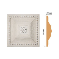 Цветная вставка Decomaster 100x100x22 мм D209-14