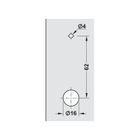 Замок для ячеек Hafele Minilock 225.12.340