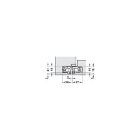 Петля Hafele Tectus TE 240 3D бронза, SW174 924.18.910
