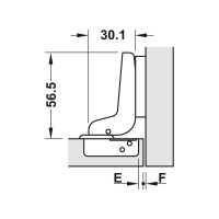 Петля Hafele SM 316.30.502