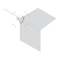 Ограничитель Hafele латунь, полированная, 200 мм 372.35.813