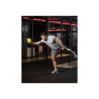 Медбол высокой плотности Starfit GB-702 1 кг, желтый УТ-00018934