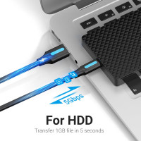 Кабель VENTION USB 2.0 CM/CM - 1м. COSBF