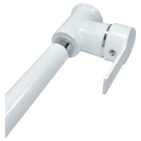 Смеситель кухонный однорычажный Guven, белый 9603BYZ