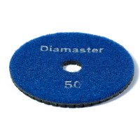 Круг алмазный по бетону АГШК 100х2 мм, №50, синий, для мокрой шлифовки Diamaster 000.120.8146