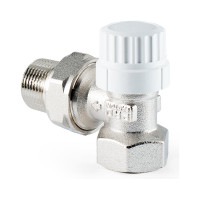 Термостатический клапан радиатора PROFACTOR угловой, с преднастройкой, 3/4 PF RVT 983