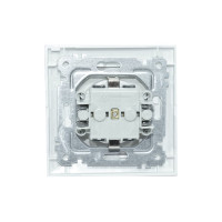 Розетка с заземлением и шторками Mutlusan Electric, белая 2125 605 0201
