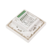 Терморегулятор для теплого пола IQWATT IQ THERMOSTAT D с сенсорными кнопками, не программируемый, белый 416