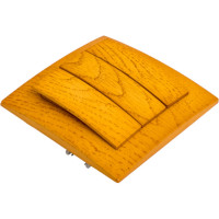 3-клавишный выключатель Nilson СУ, TOURAN WOOD, дуб 24251066