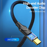 Гибкий переходник-разветвитель VENTION USB-C M/2RCA F - 1м BGVHF